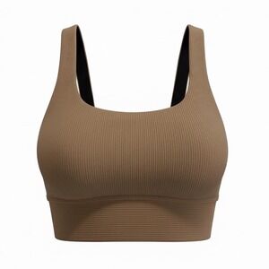 VARLEY SQUARE NECK RIBBED SPORTS BRA Size S